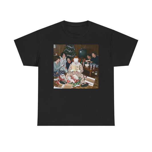 IT Horror Christmas Funny Graphic T Shirt NEW Unisex Heavy Cotton Tee
