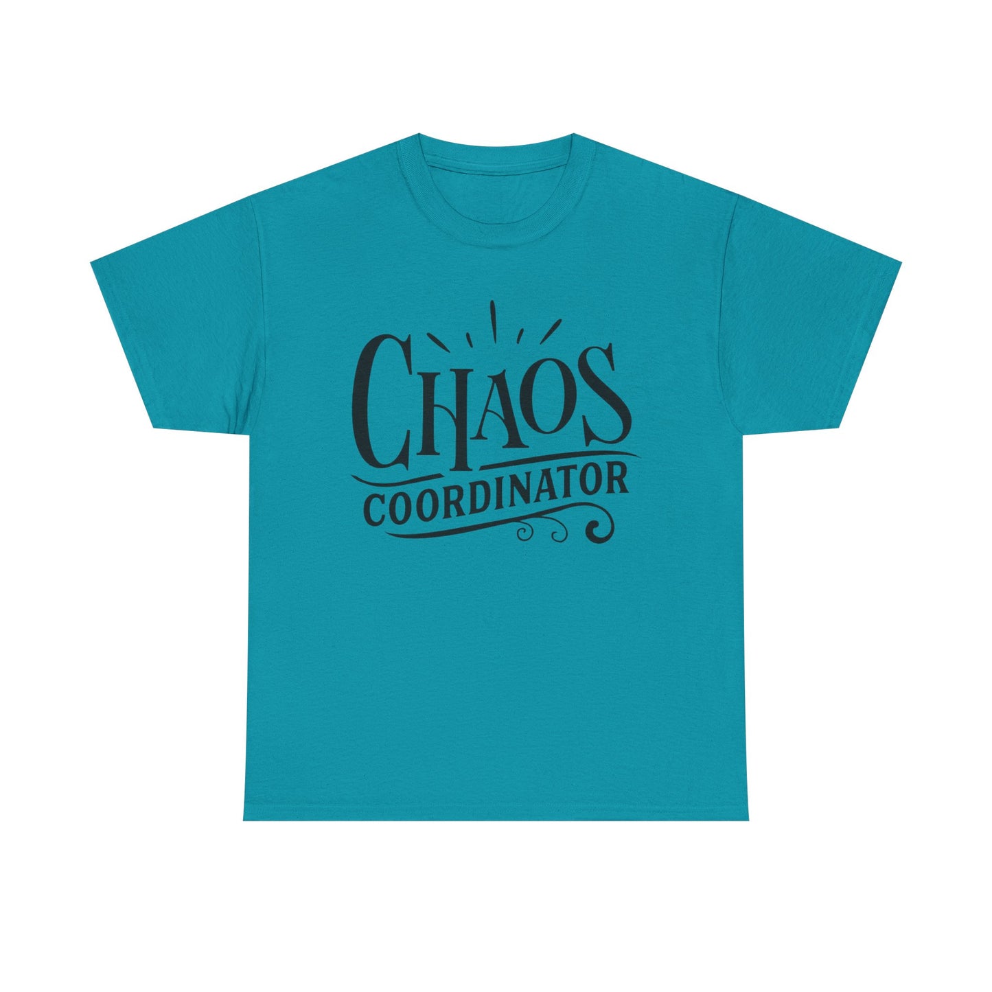 Chaos Coordinator Funny Graphic T Shirt Unisex Heavy Cotton Tee