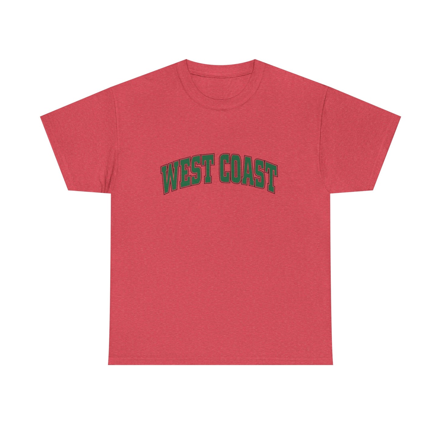 West Coast Graphic T Shirt Unisex Heavy Cotton Tee