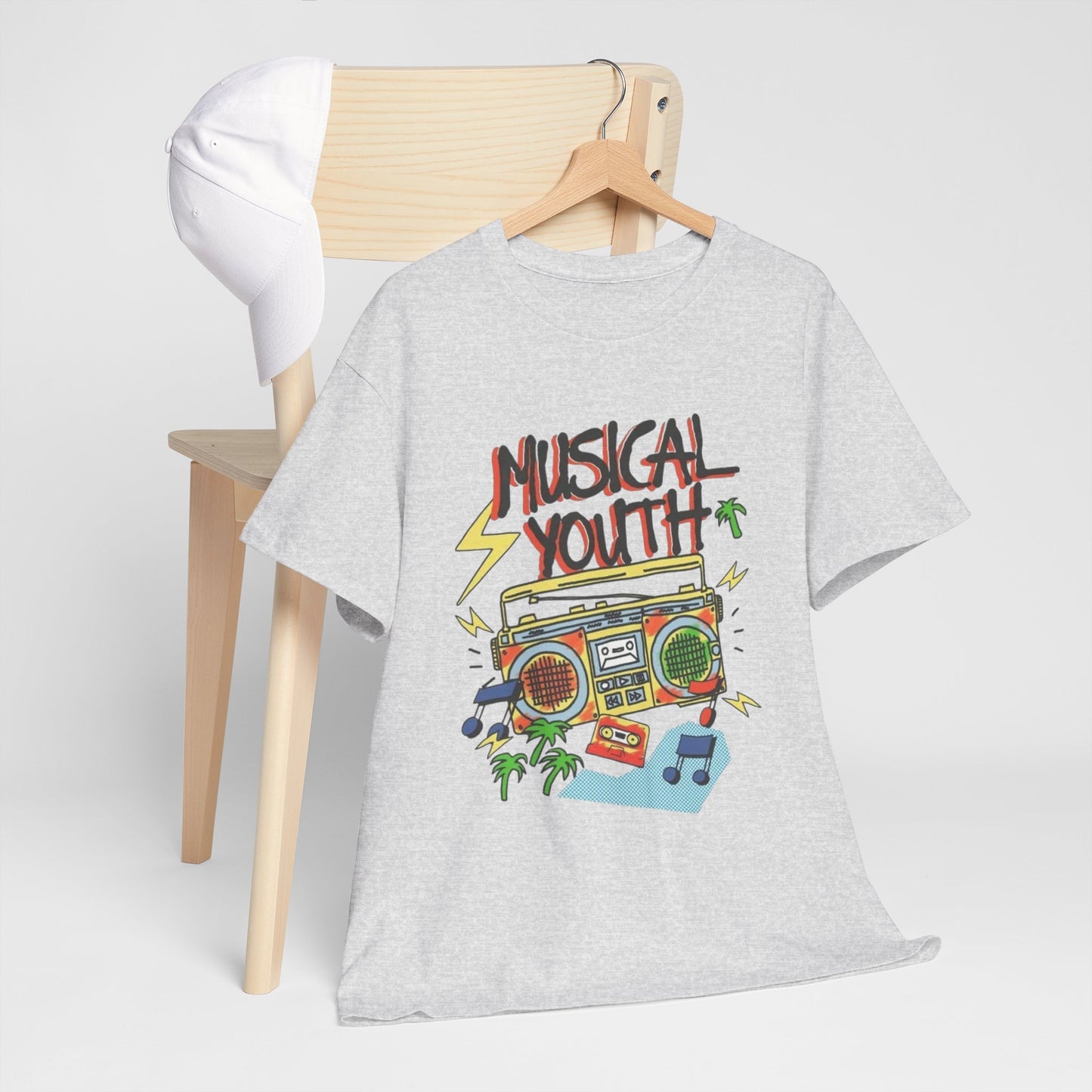 Musical Youth Vintage Graphic T Shirt Unisex Heavy Cotton Tee