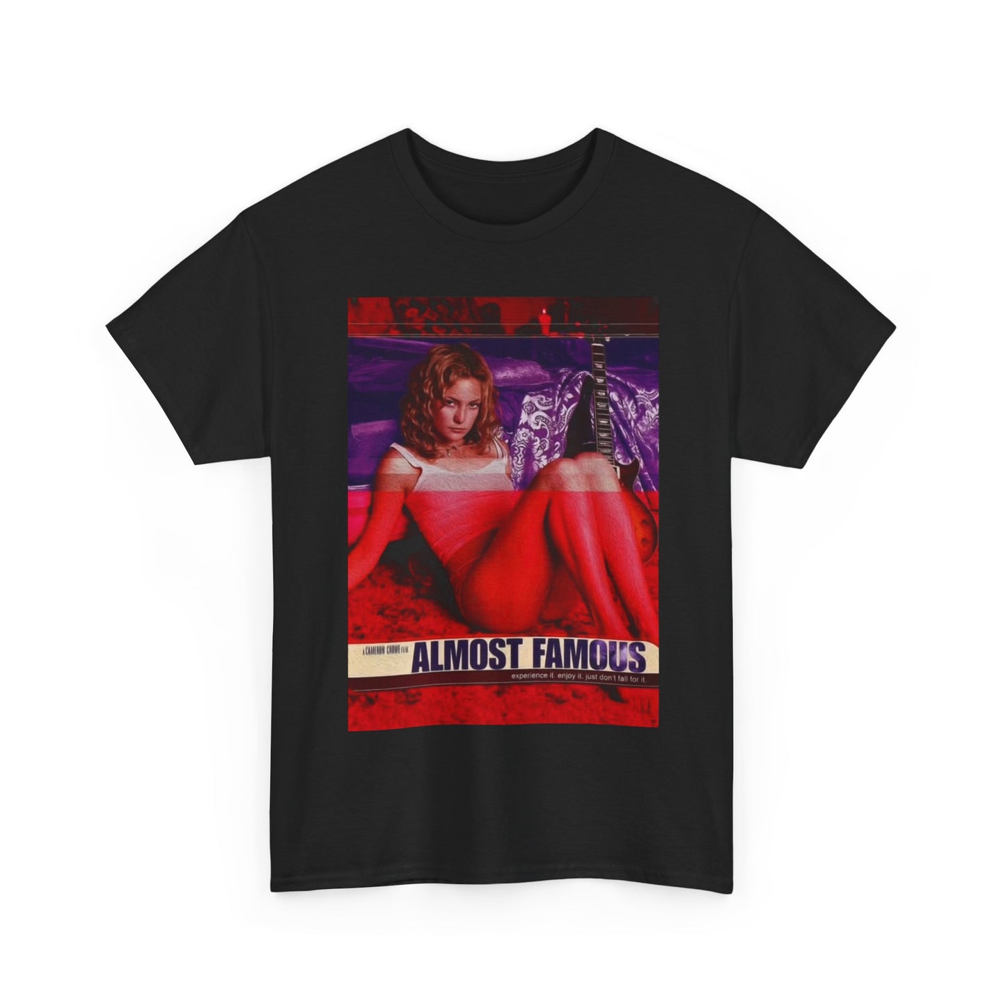 Almost Famous Tshirt Vintage Movie Poster Retro Graphic Unisex Heavy Cotton Tee