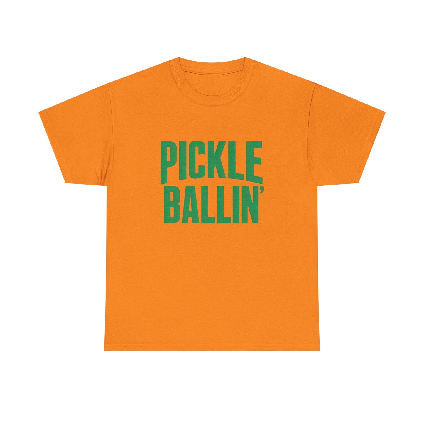 Pickle Ballin Retro Graphic T Shirt Heavy Cotton Tee