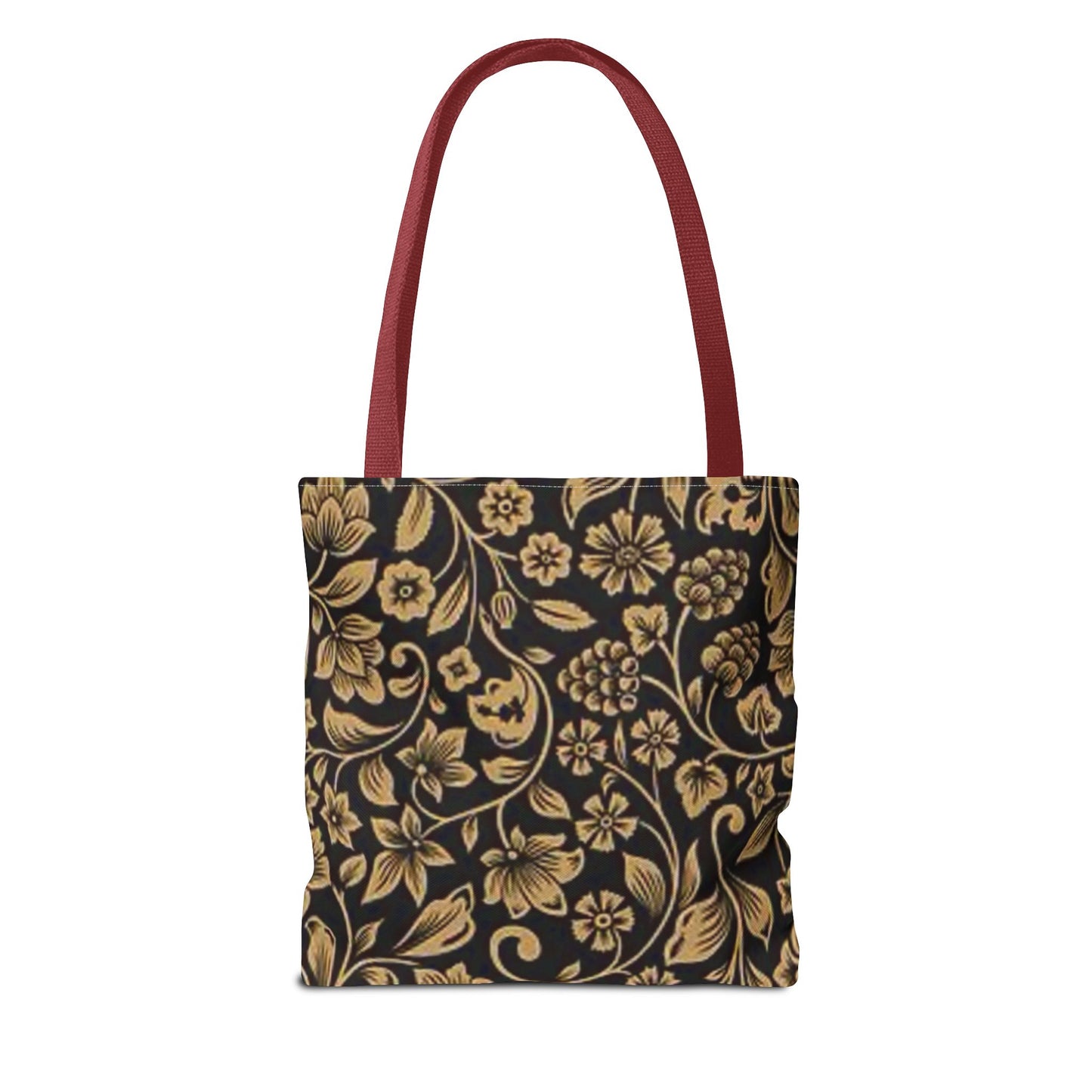Gold Flowers Multi Color BRAND NEW MODERN Tote Bag (AOP)