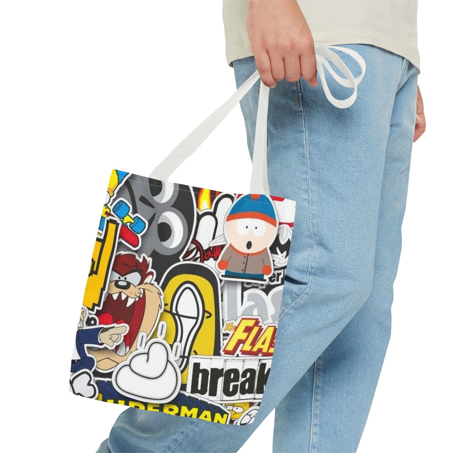 Nostalgic Cartoon All Over Print BRAND NEW Purse, Pocketbook,Travel Tote Bag