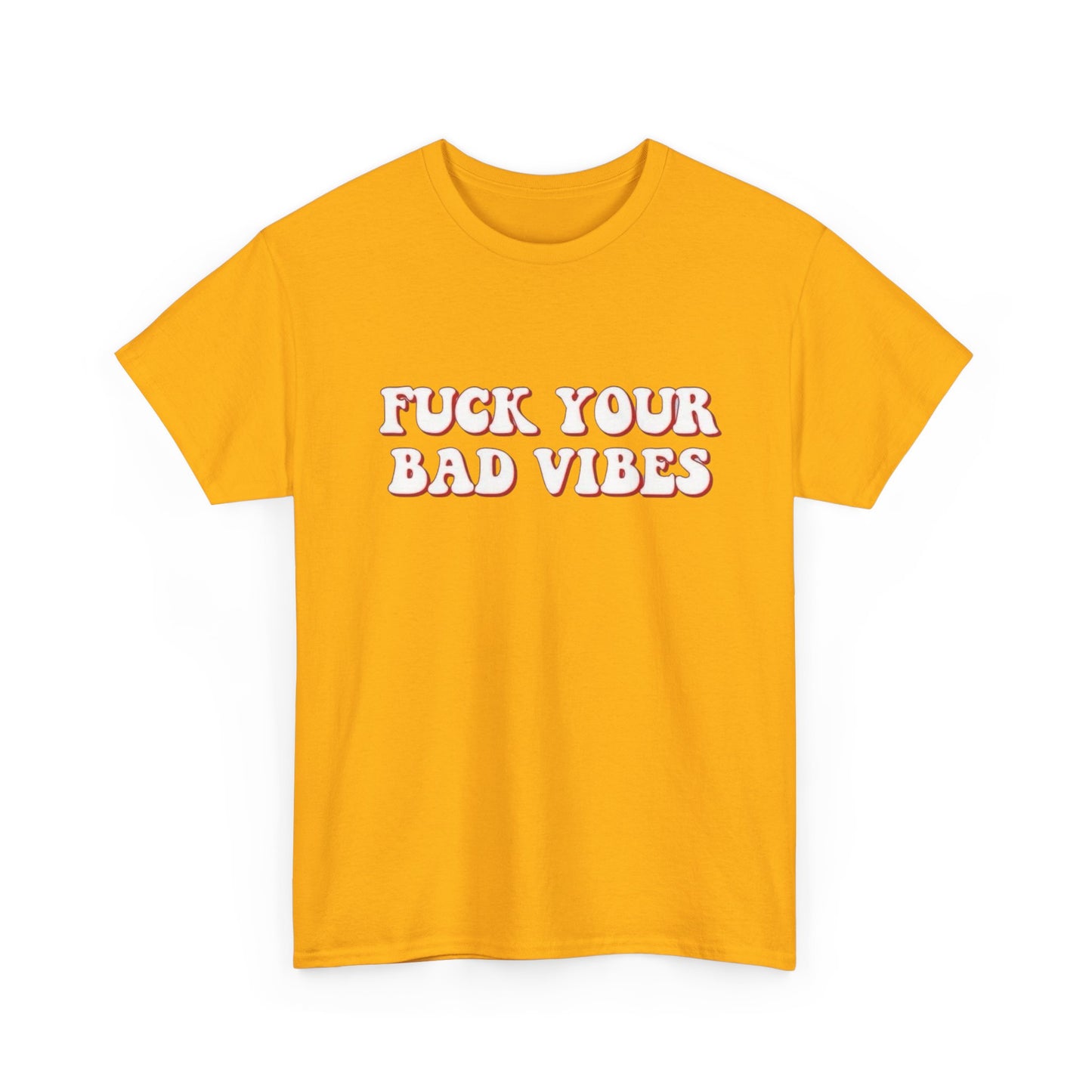 Keep Your Bad Vibes Graphic T Shirt NEW Adult Tee
