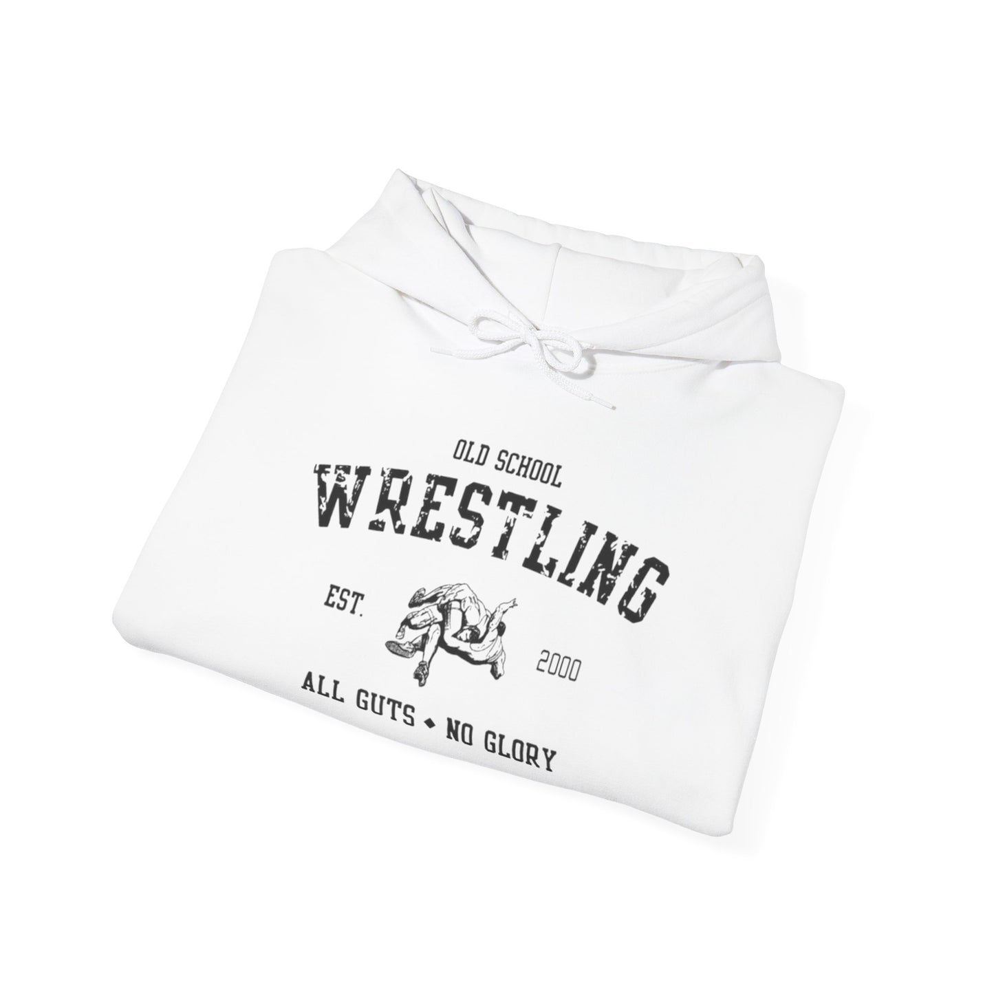 Old School Wrestling Graphic Hoodie Heavy Blend™ NEW Sweatshirt