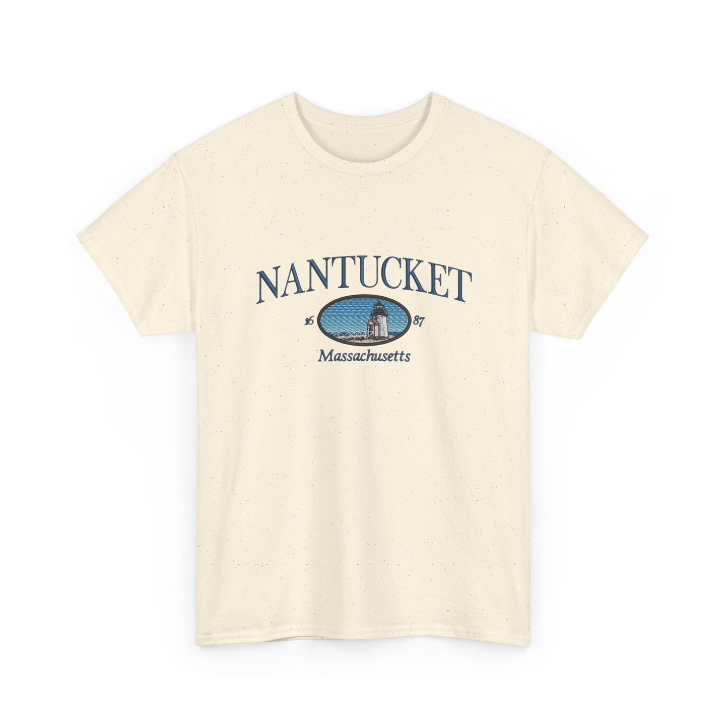 Nantucket Massachusetts Graphic T Shirt NEW Unisex Heavy Cotton Tee