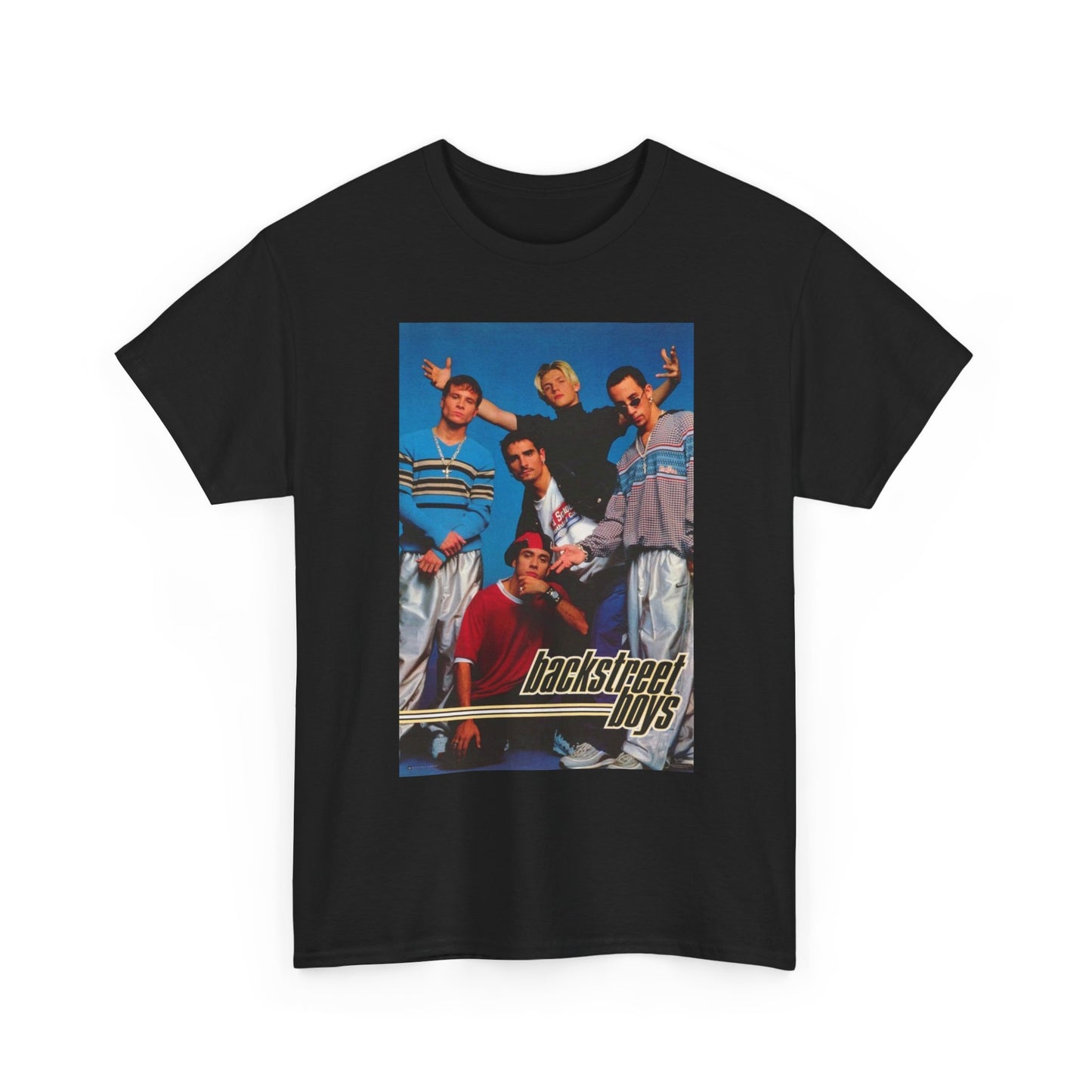 Backstreet Boys Vintage Graphic T Shirt S-5XL NEW Unisex Heavy Cotton Tee