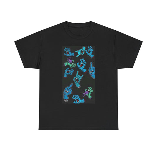 Skateboarding Graphic T Shirt DUNK Retro Cali LA ART Unisex Heavy Cotton Tee