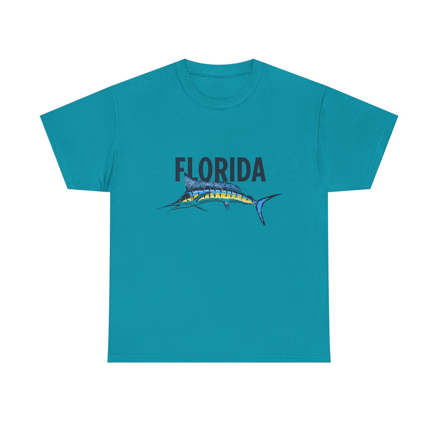 Florida Marlin Fishing Graphic T Shirt NEW ADULT