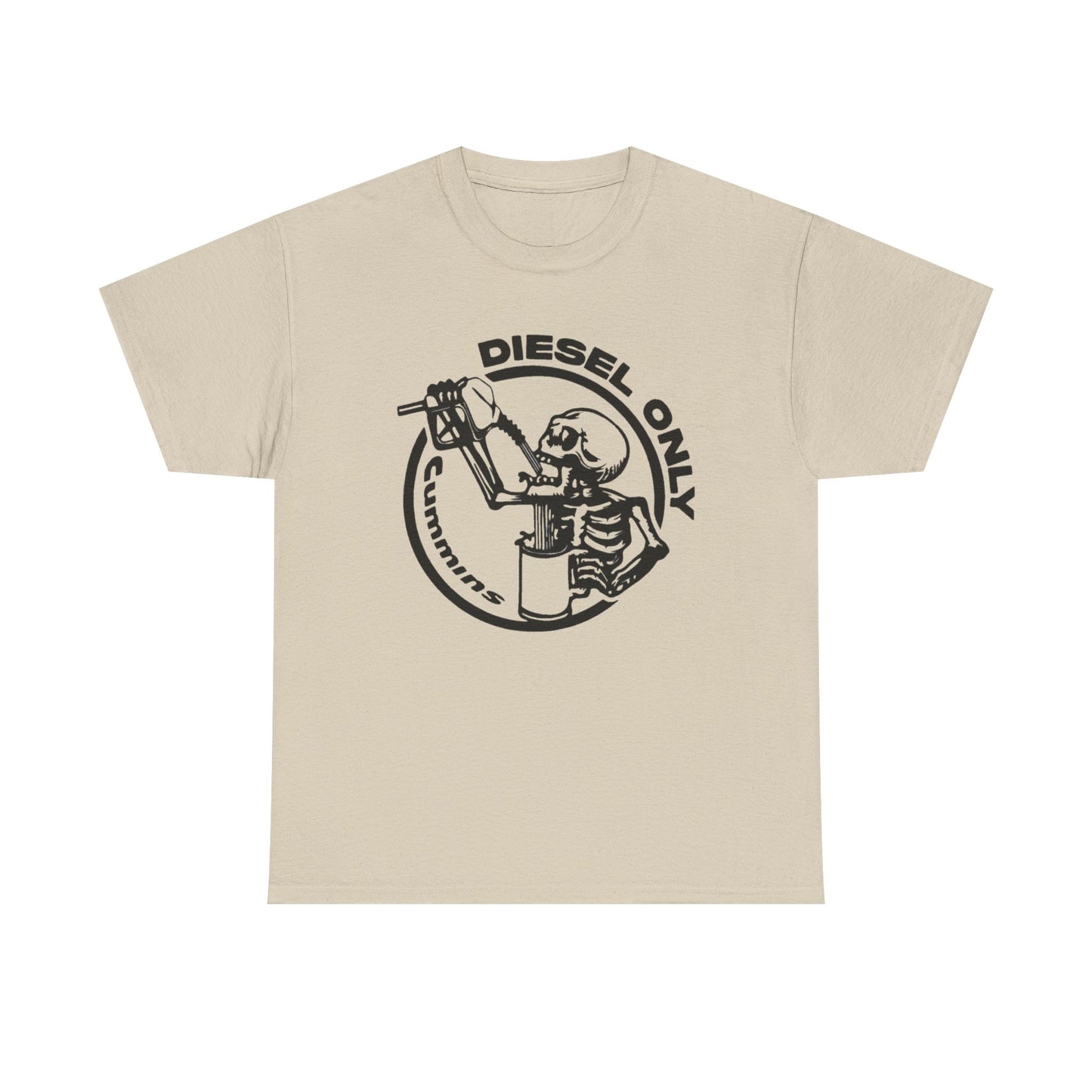 Diesel Only Cummins Graphic T Shirt Unisex Heavy Cotton Tee NEW