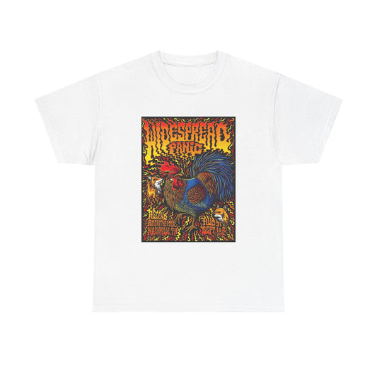 Widespread panic Tshirt Vintage Tour Poster Retro Unisex Heavy Cotton Tee 1