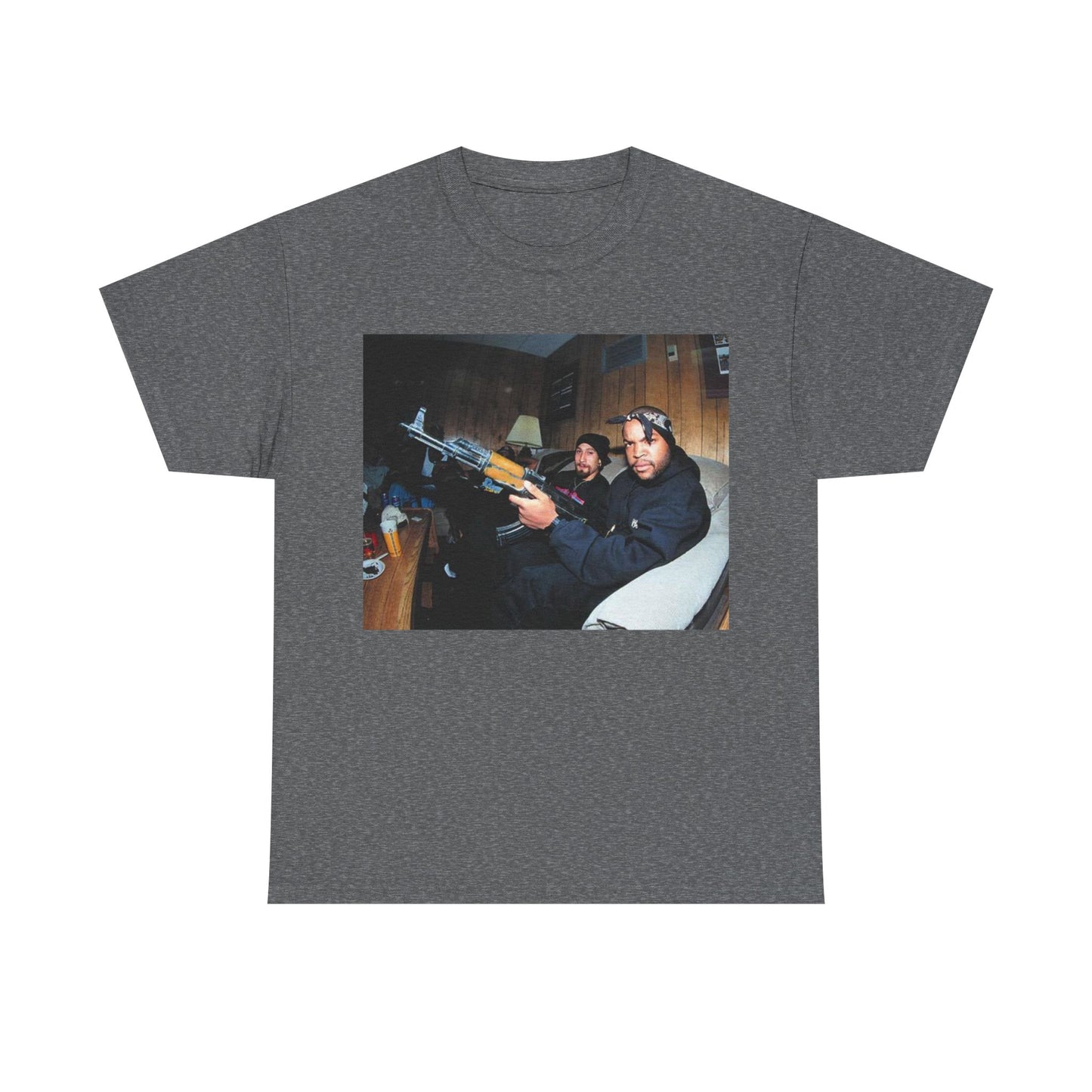 Ice cube T-shirt vintage 90s NWA California retro meme Unisex Heavy Cotton Tee