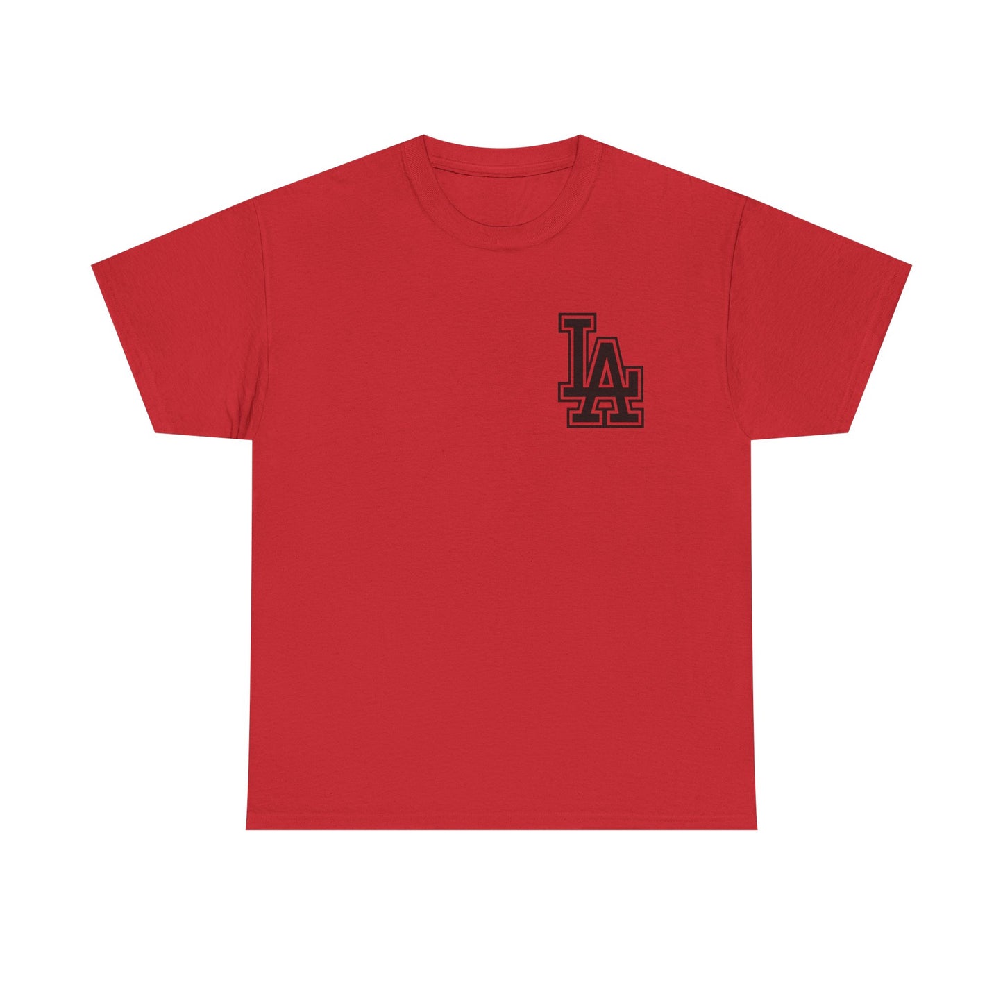 LA Los Angeles Cali Logo Graphic T Shirt S-5XL Unisex Heavy Cotton Tee