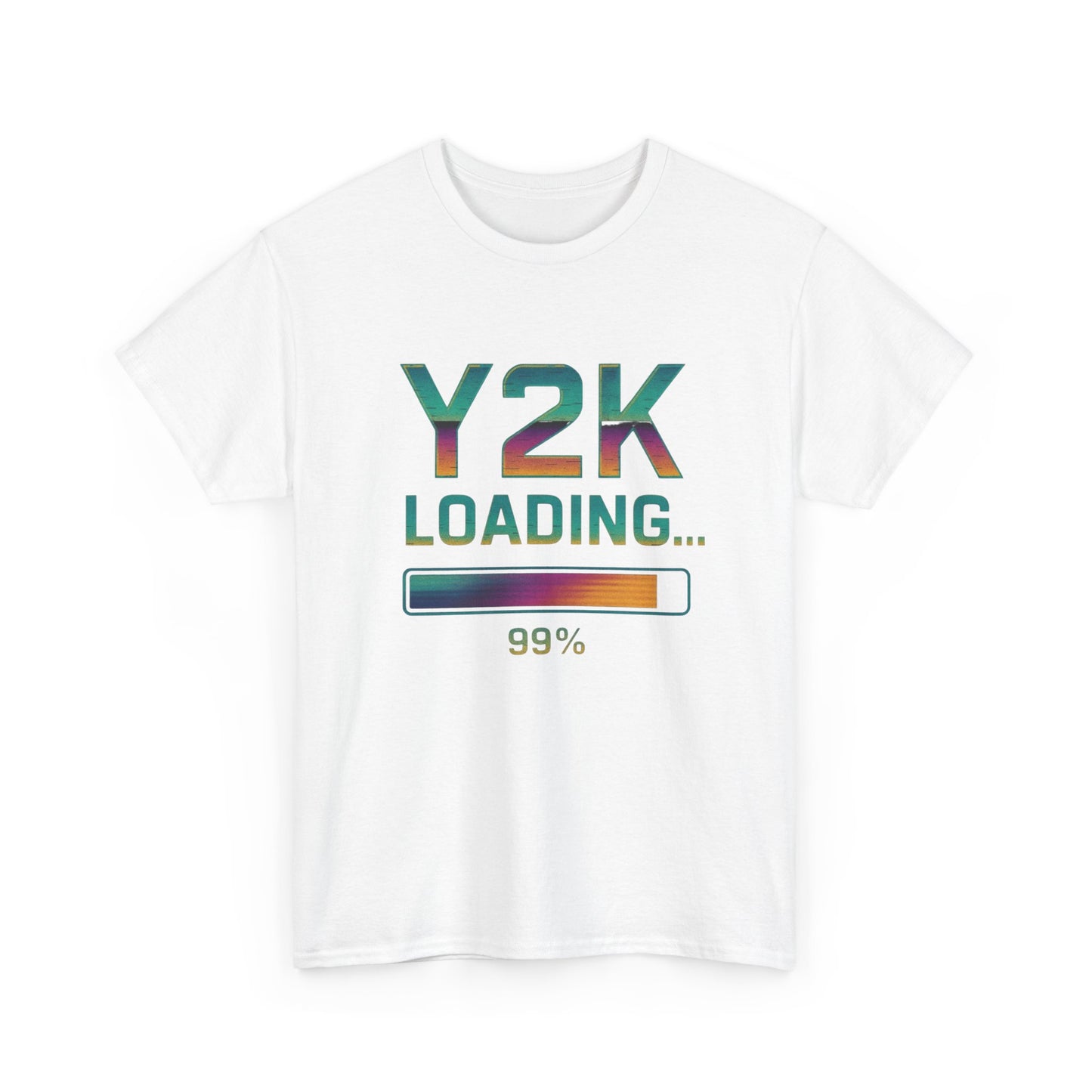 Y2k Loading Vintage Graphic T Shirt ADULT NEW Heavy Cotton Tee