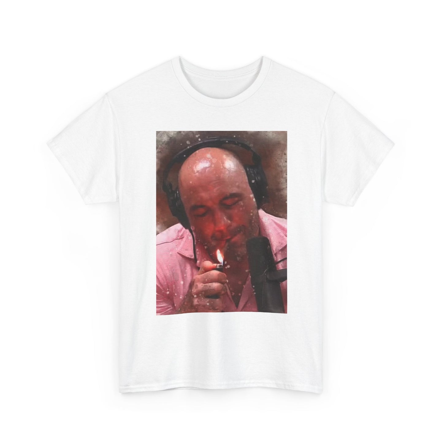 Joe Rogan Podcast Graphic T Shirt Retro Weed 420 Unisex Heavy Cotton Tee