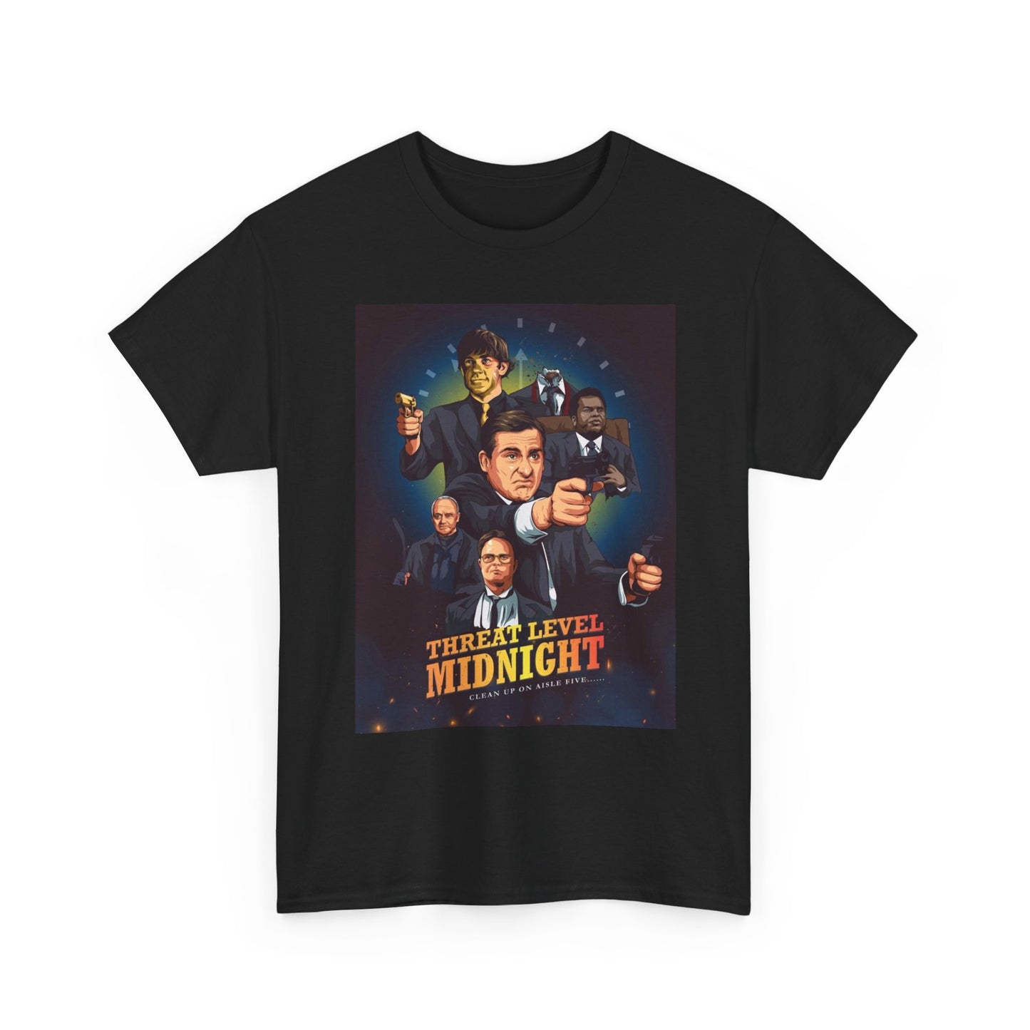 The Office Graphic T Shirt Vintage Funny Retro Unisex Heavy Cotton Tee