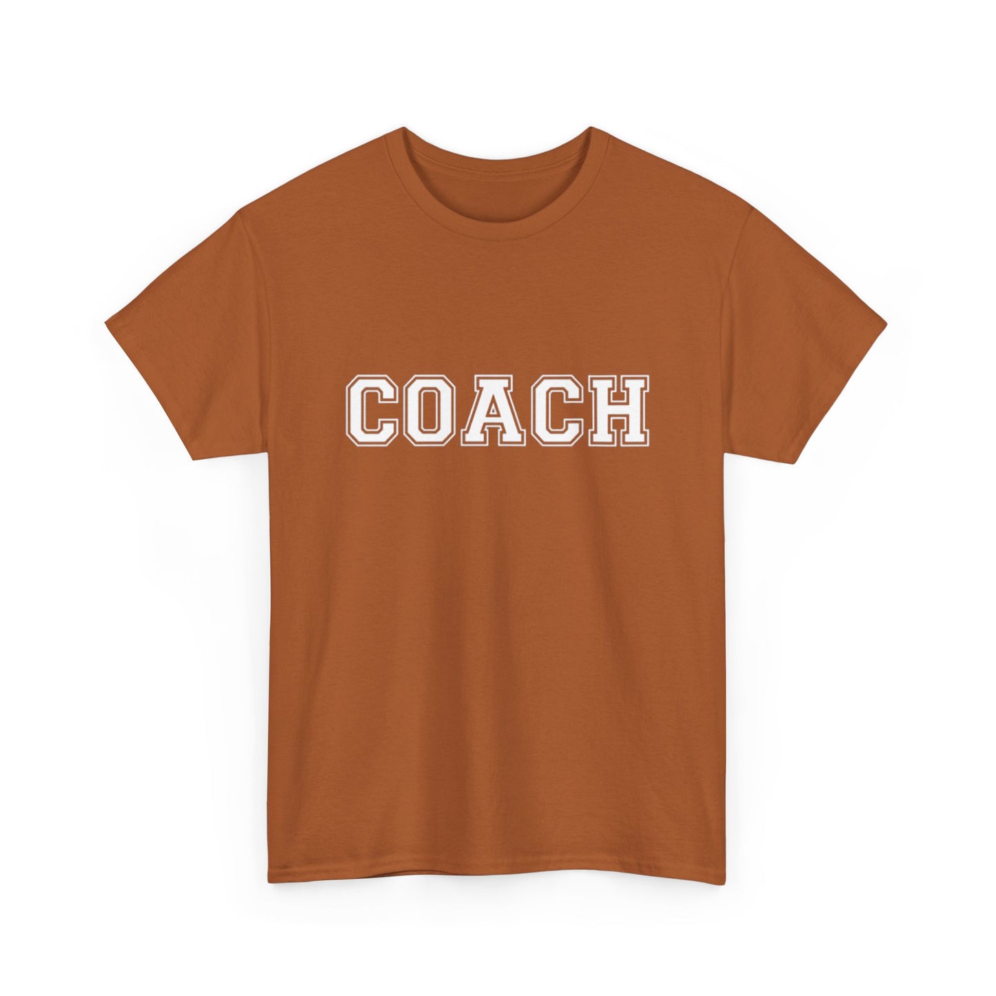 Coach Sports Retro Gym Graphic T Shirt Unisex Heavy Cotton Tee