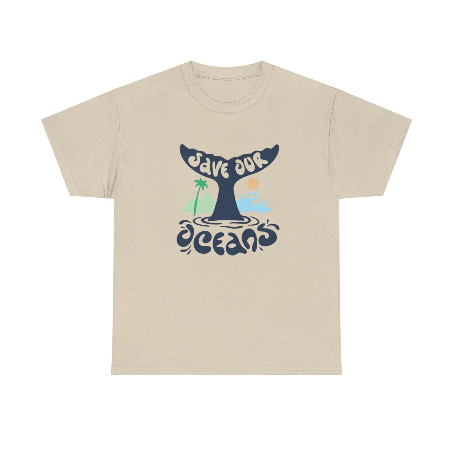 Save Our Oceans Graphic T Shirt Adult NEW