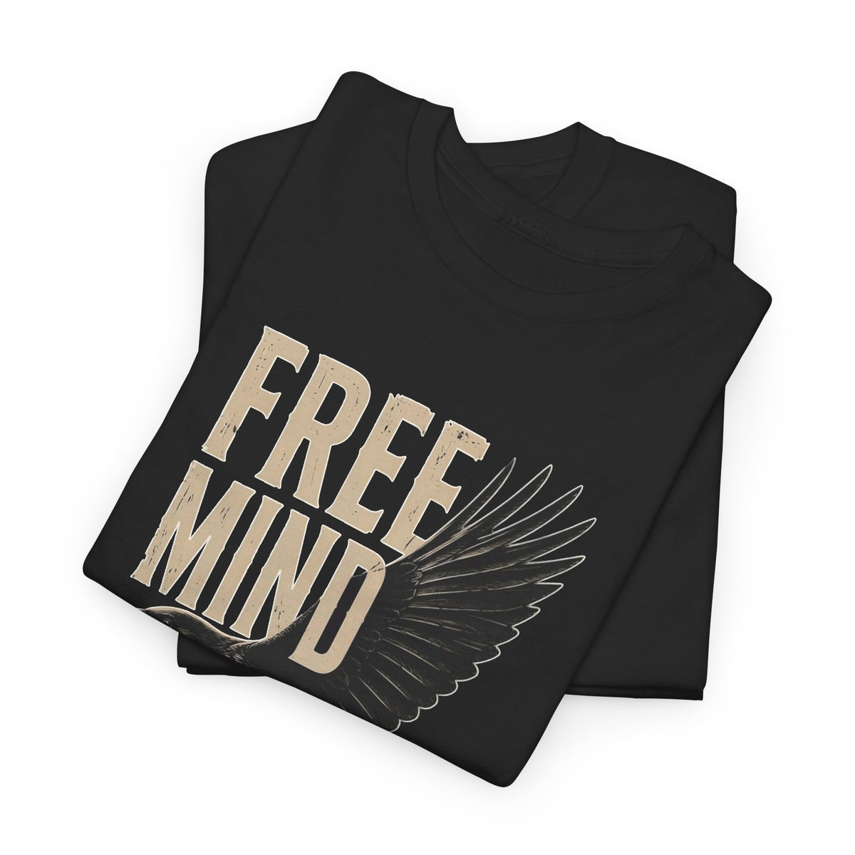 Free Mind No Cage Eagle Graphic T-Shirt Men's Graphic Tee