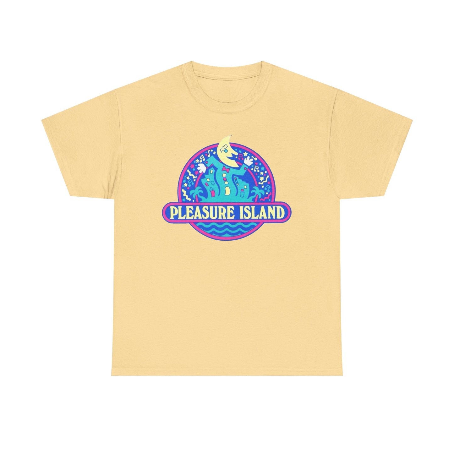 Pleasure Island Vintage Florida Theme Graphic T Shirt NEW ADULT Unisex Cotton