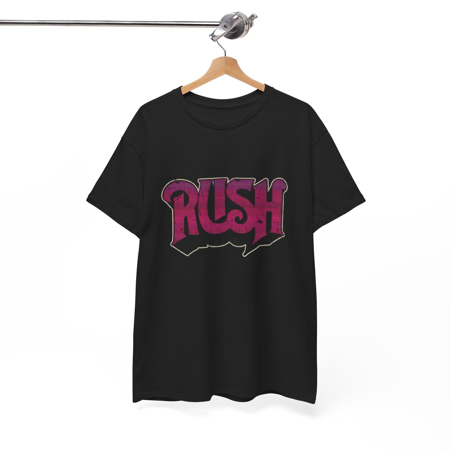 Rush Vintage Graphic T Shirt NEW ADULT Unisex Heavy Cotton Tee
