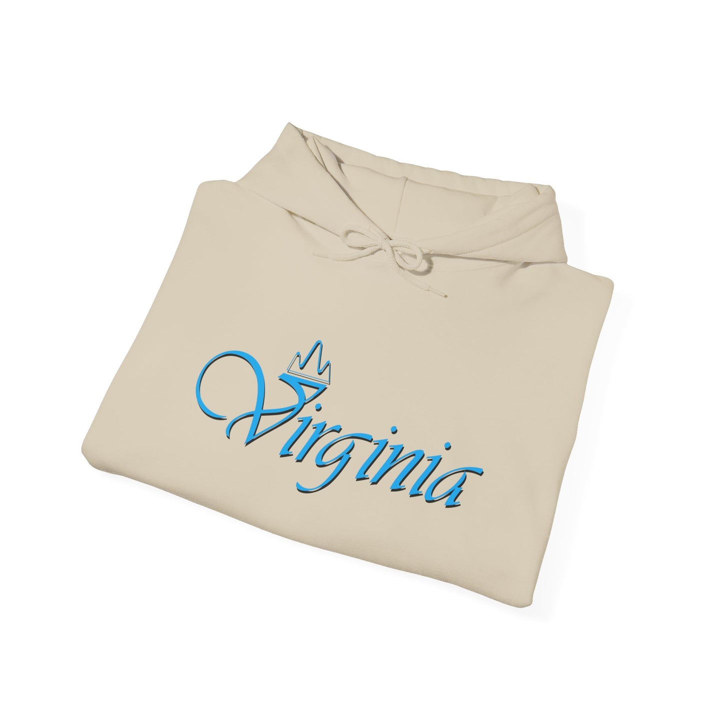 Virginia State Graphic Hoodie Unisex Heavy Blend™ Hooded Sweatshirt