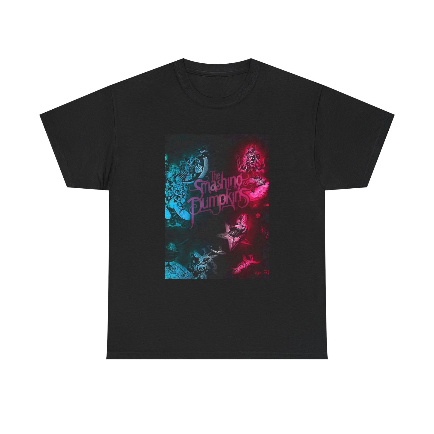The Smashing Pumpkins Tshirt Vintage Merch Neon Unisex Heavy Cotton Tee