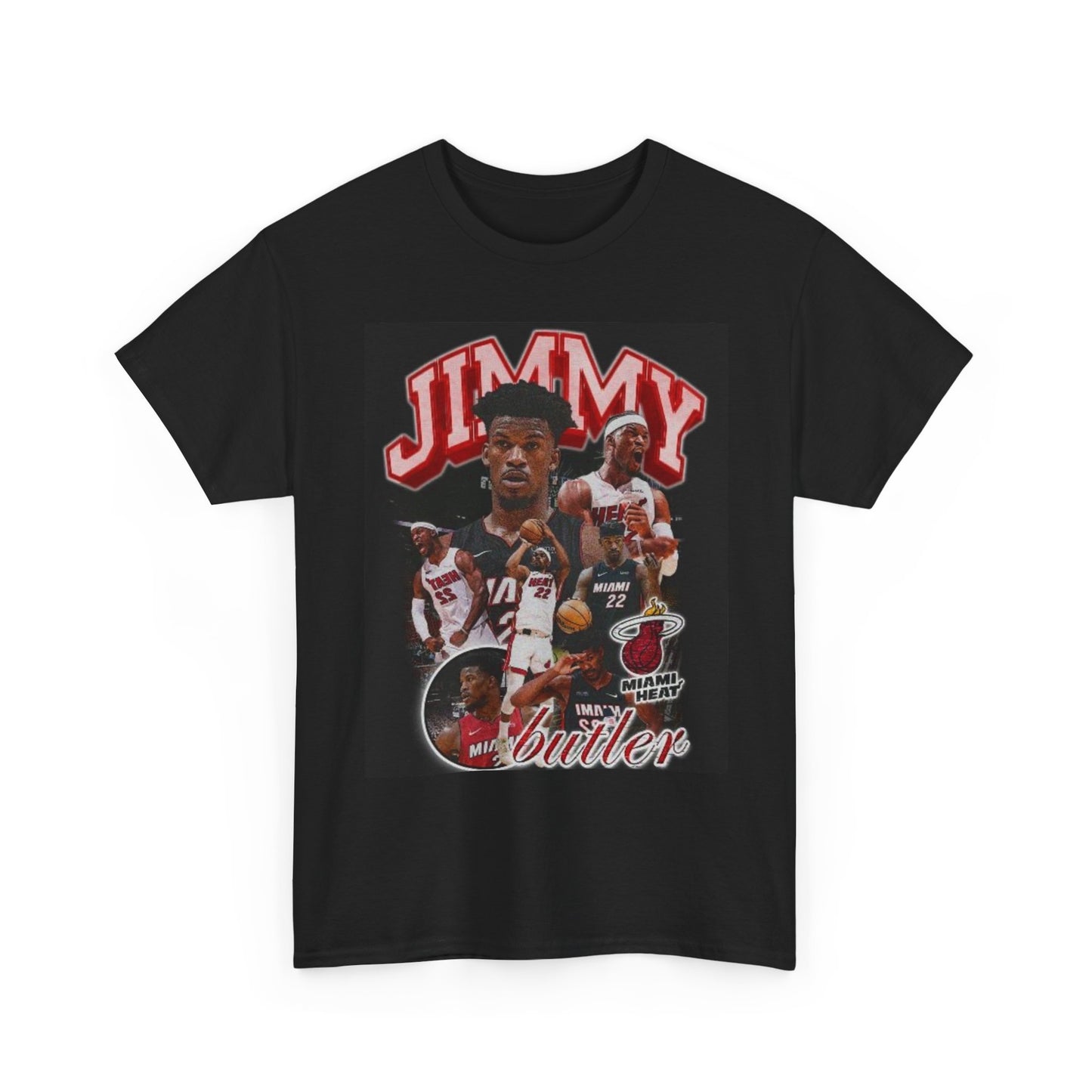 Jimmy Butler Graphic T Shirt Vintage Basketball Miami Unisex Heavy Cotton Tee