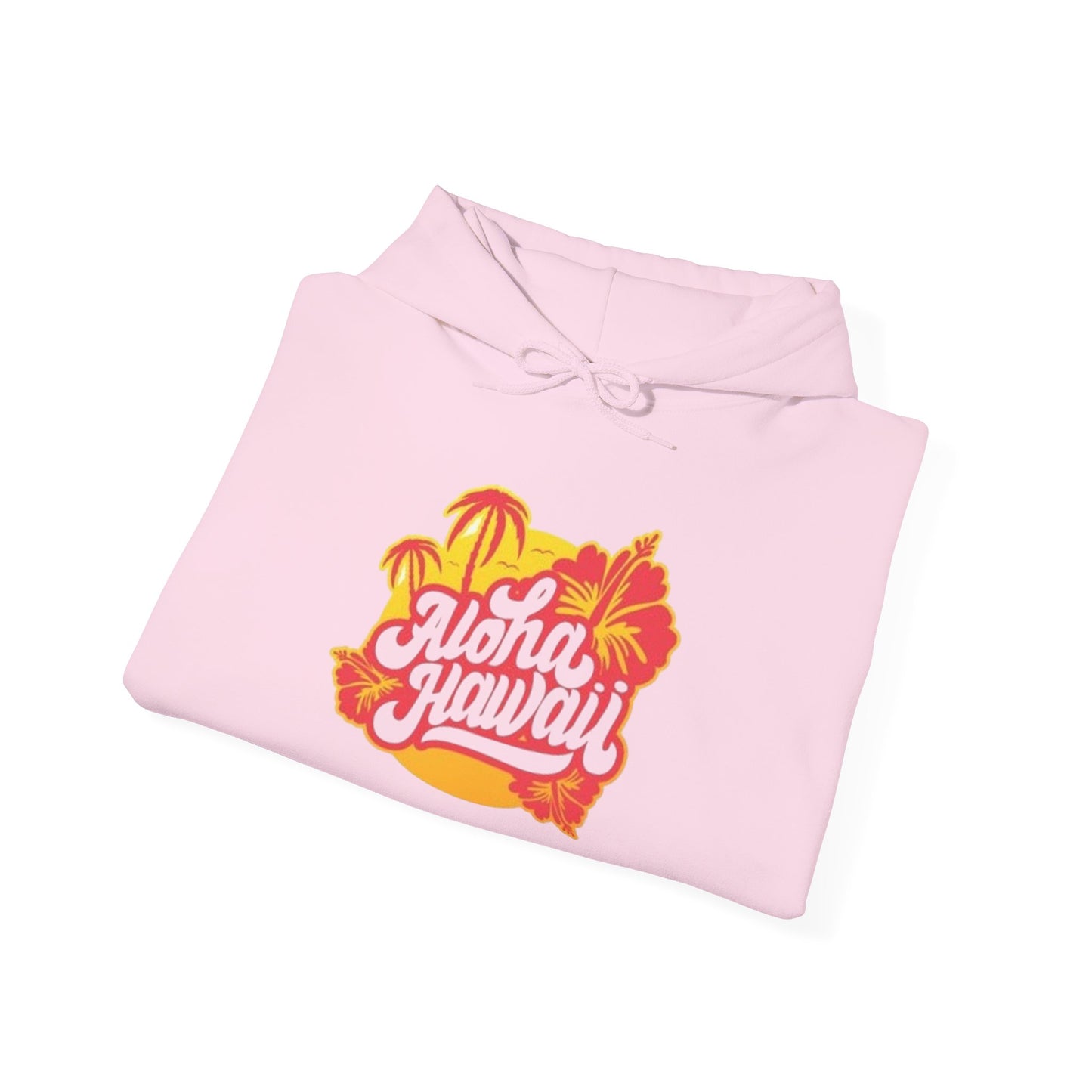 Aloha Hawaii Graphic Hoodie Unisex Heavy Blend™ Hooded Sweatshirt