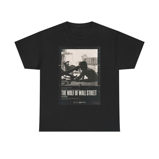 The Wolf Of Wall Street Poster Graphic T Shirt Unisex BRAND NEW Cotton Tee