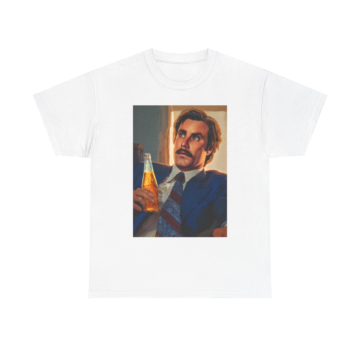 Anchorman Funny Graphic T Shirt BRAND NEW Apparel Unisex Heavy Cotton Tee