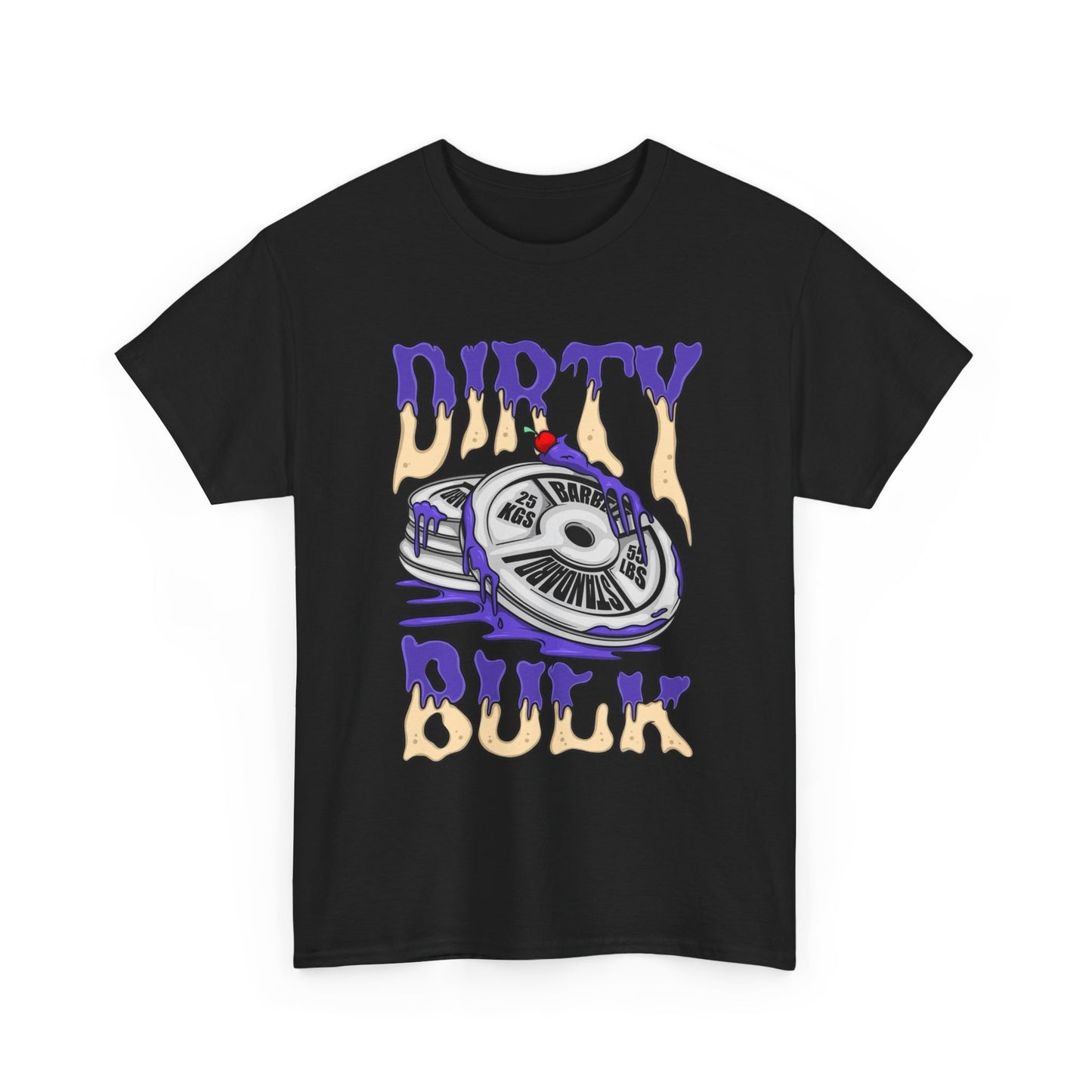 Dirty Bulk GYM Graphic T Shirt NEW Unisex Heavy Cotton Tee