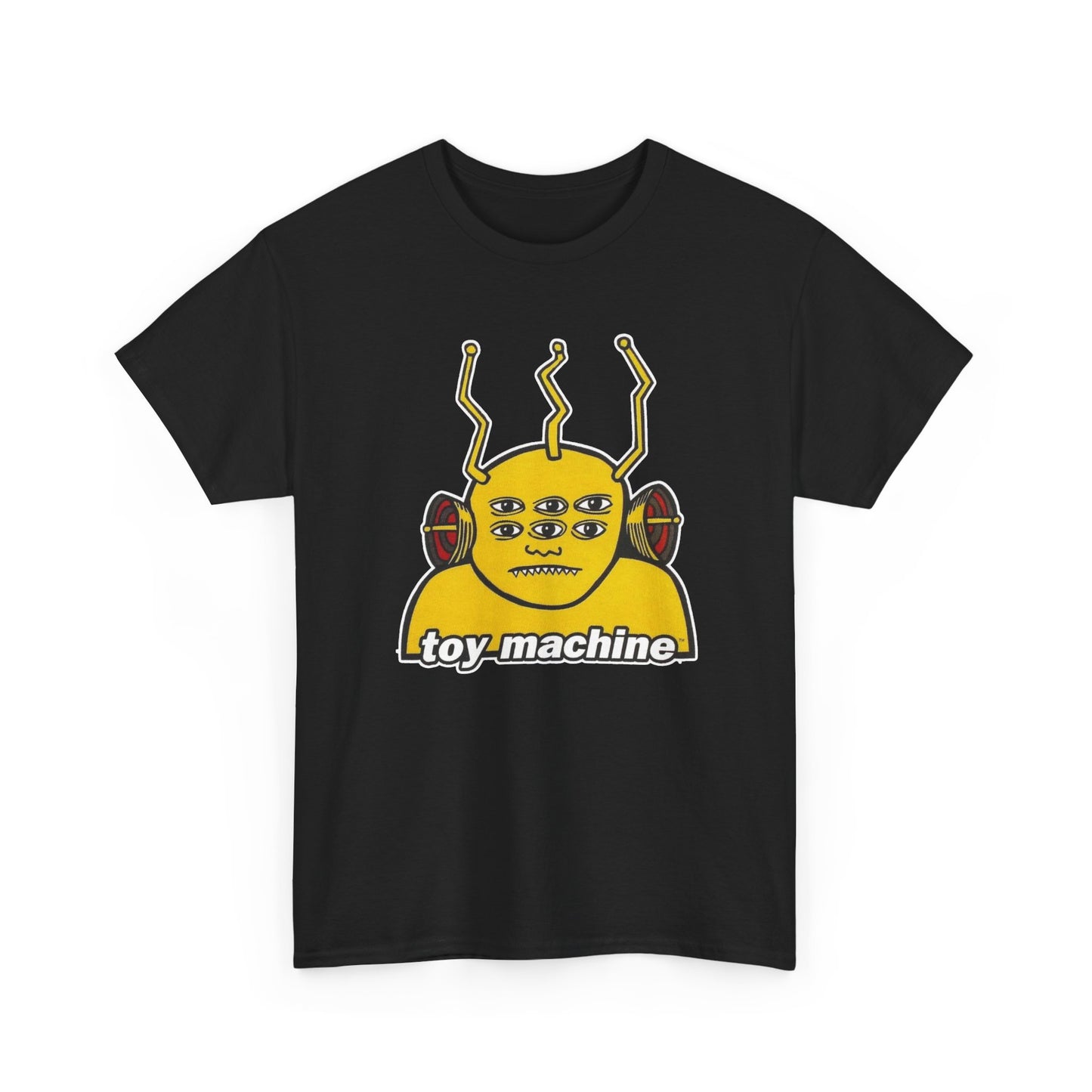 Toy Machine Graphic T Shirt Vintage Skateboards Logo Retro Unisex Heavy Cotton