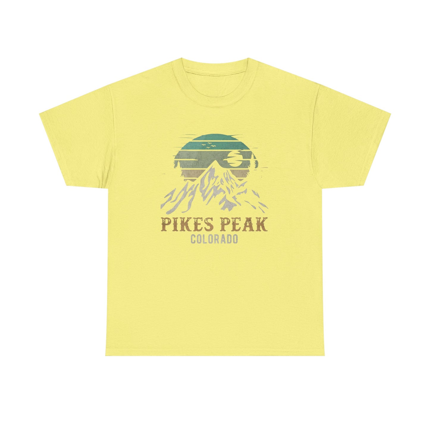 Pikes Peak Colorado Graphic T Shirt NEW Adult Tee