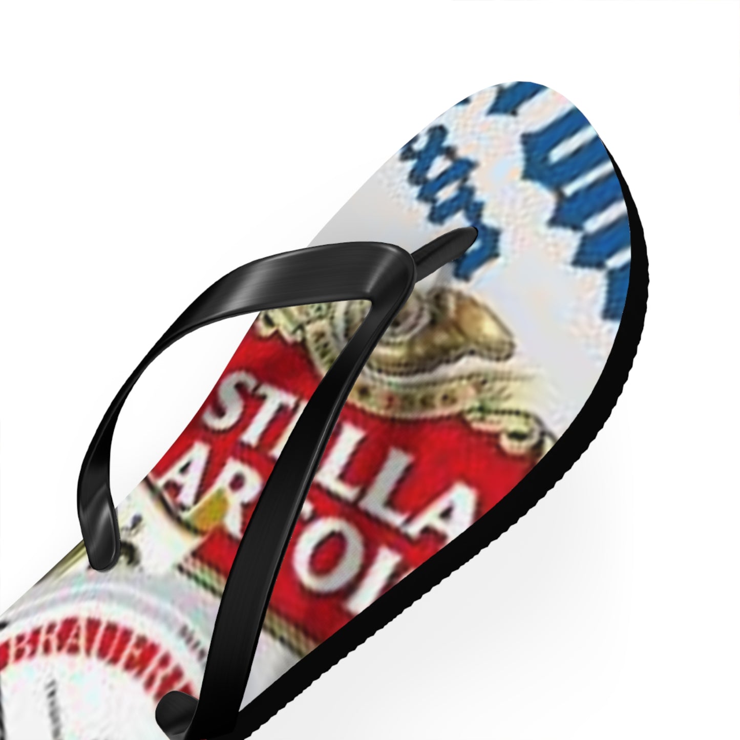 Beer Labels Summer Sandals, Beach Shoes, Vacation Flip Flops, Pool Slides