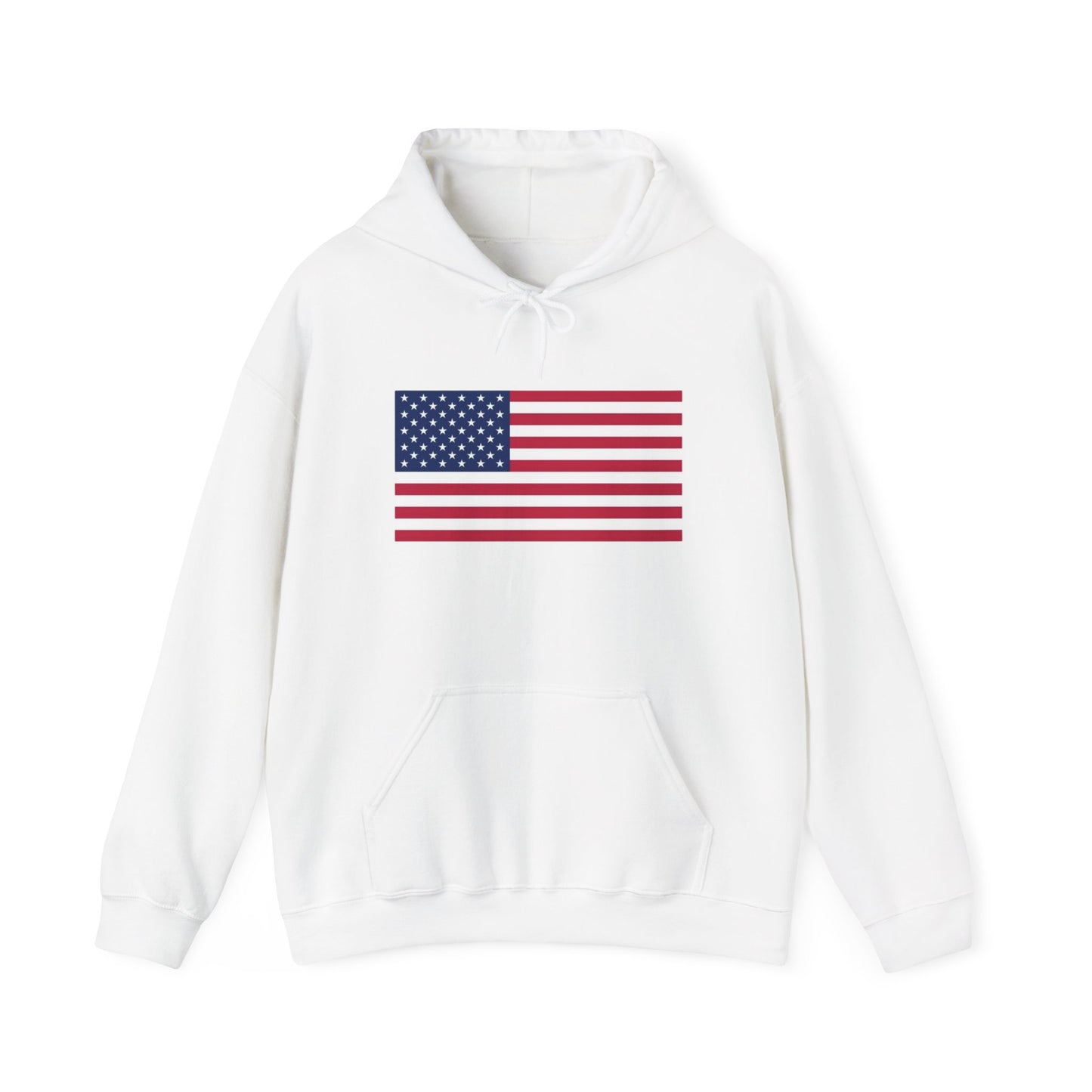 American Flag Graphic Hoodie NEW ADULT Unisex Heavy Blend™ Hooded Sweatshirt