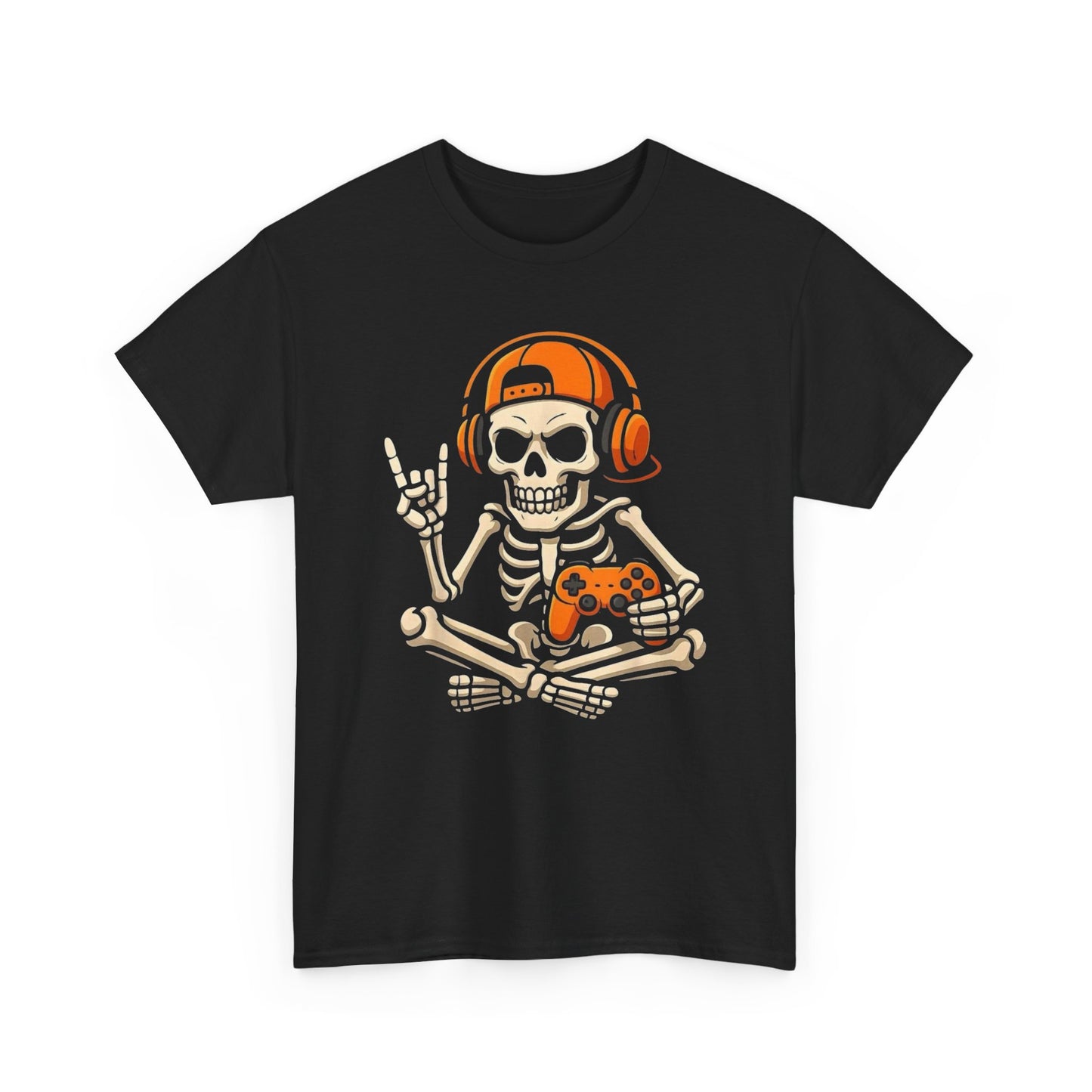 Dead Gamer Retro Graphic T Shirt NEW GIFT Unisex Heavy Cotton Tee