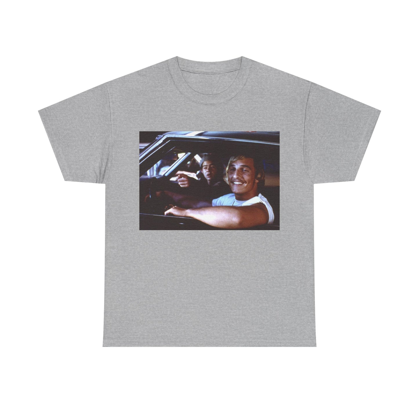 Dazed and Confused Tshirt Vintage Movie Poster Retro Texas Unisex Heavy Cottonn
