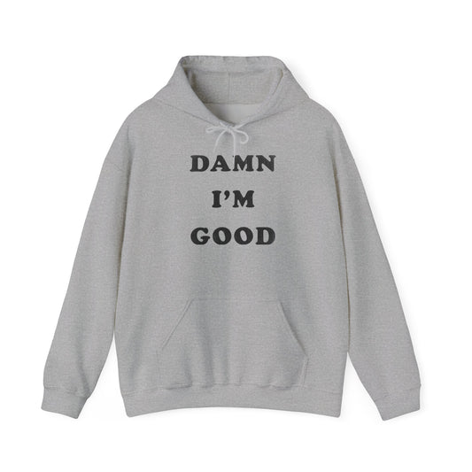 Dale Earnhardt Damn I'm Good Vintage Graphic Hoodie Heavy Blend™ NEW Sweatshirt