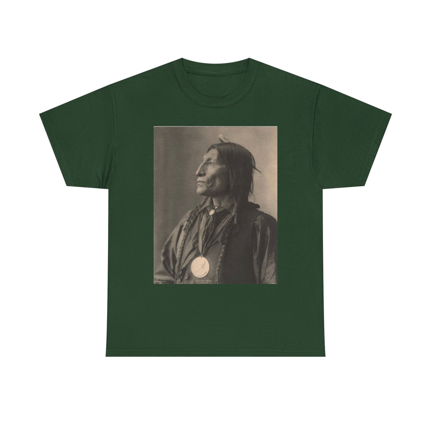 Native American Vintage T Shirt Graphic Men's Heavy Cotton Tee