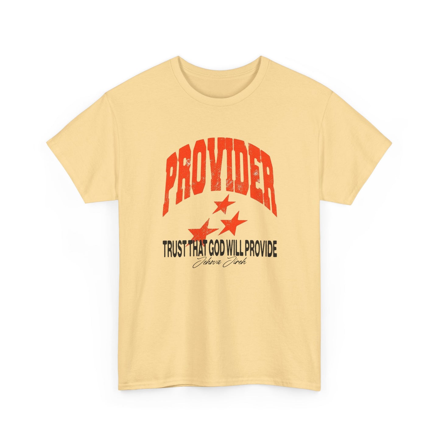 Trust That God Will Provide Graphic T Shirt Adult New Tee