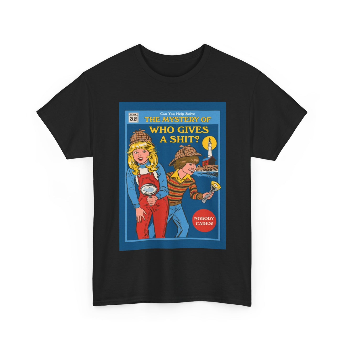 Scooby Doo Tshirt Funny comedy graphic cartoon gaming Unisex Heavy Cotton Tee