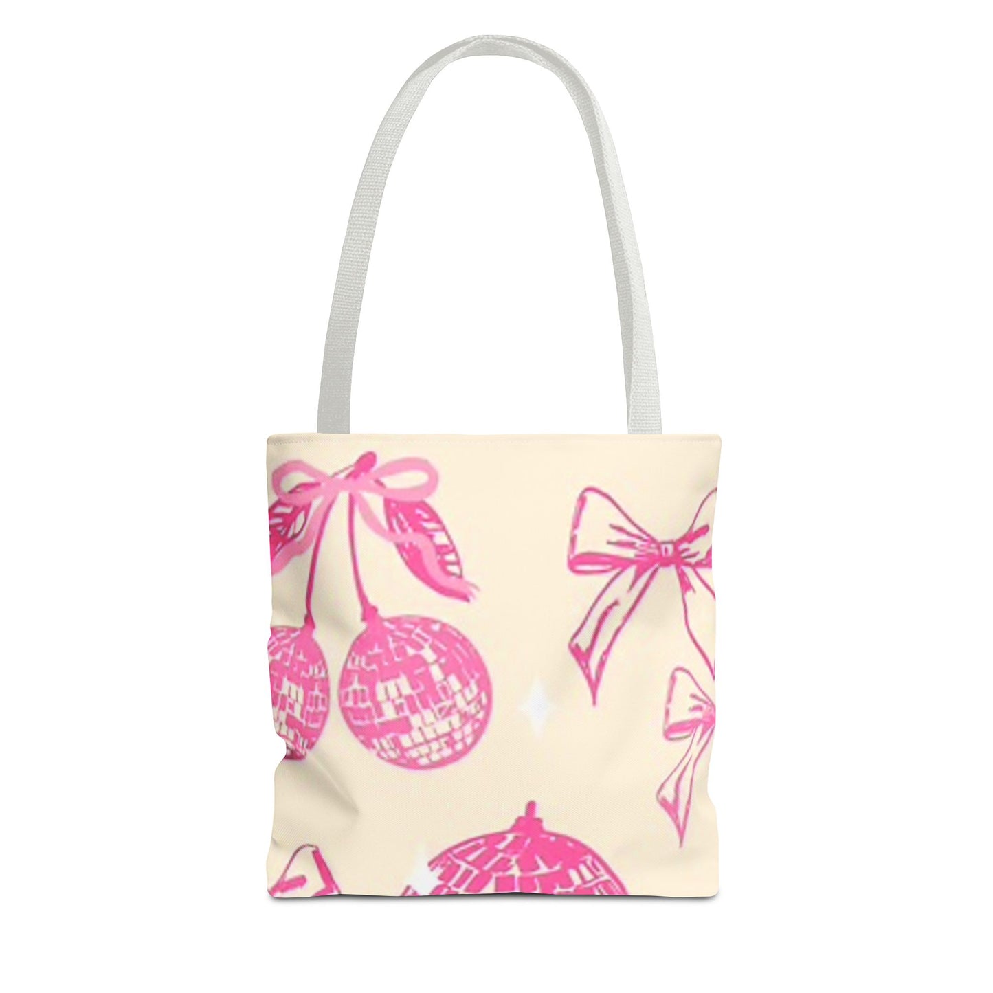 Pink And Cream Bows Brand NEW Tote Bag (AOP)