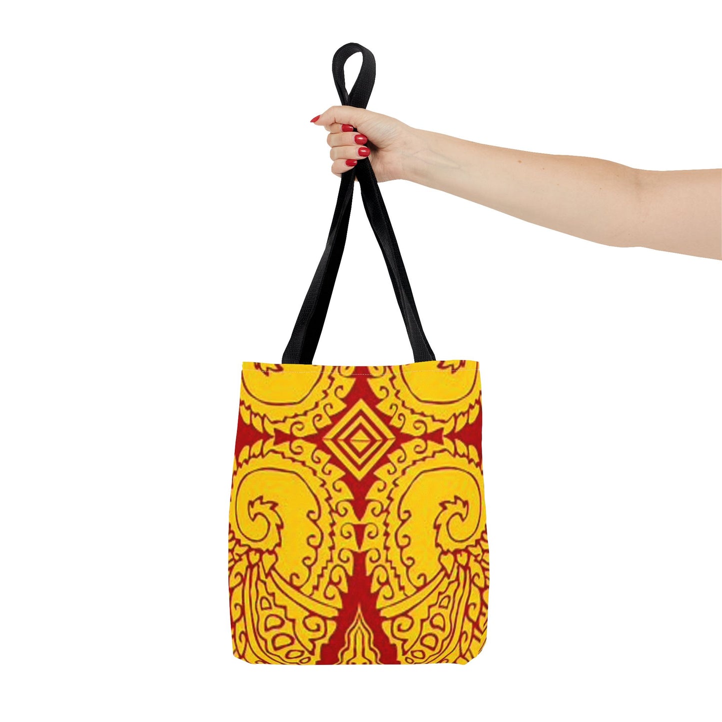 Red And Yellow Middle Eastern Multi Color BRAND NEW MODERN Tote Bag (AOP)