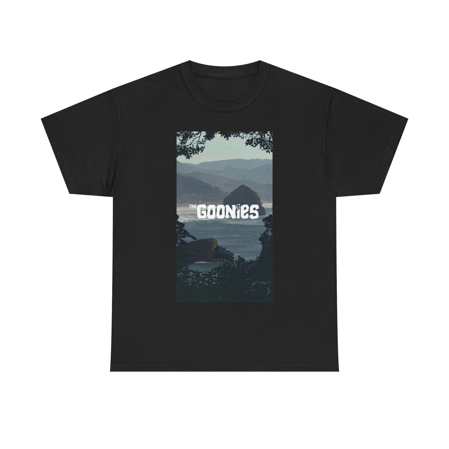The goonies movie retro vintage art ocean comedy Unisex Heavy Cotton Tee