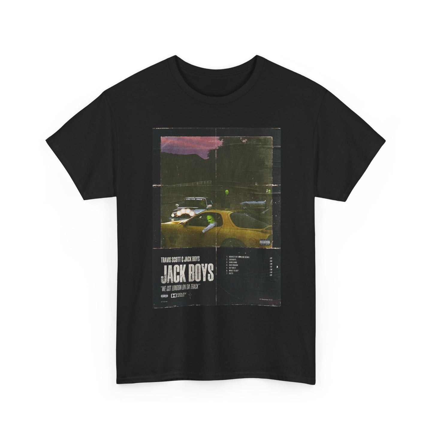Jack Boys Graphic T Shirt Rap Album Unisex Heavy Cotton Tee