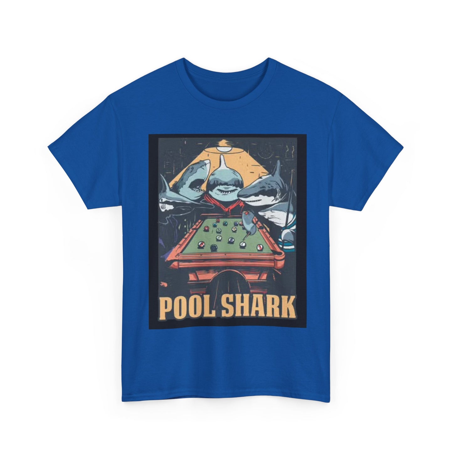 Pool Shark T Shirt Retro Funny Graphic T Vintage Pool Hall Rogan Unisex