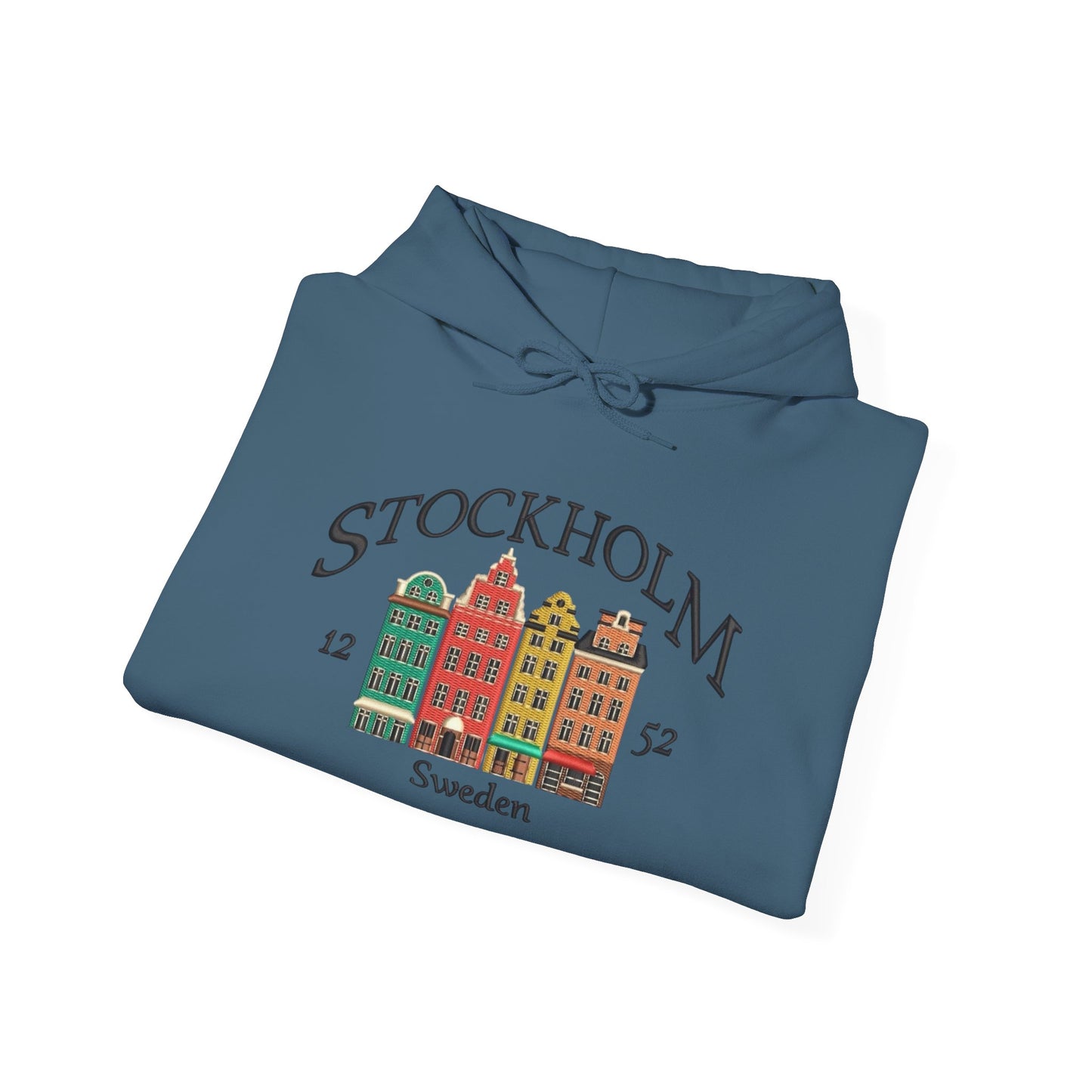 Stockholm Sweden Graphic Hoodie Heavy Blend Sweatshirt NEW
