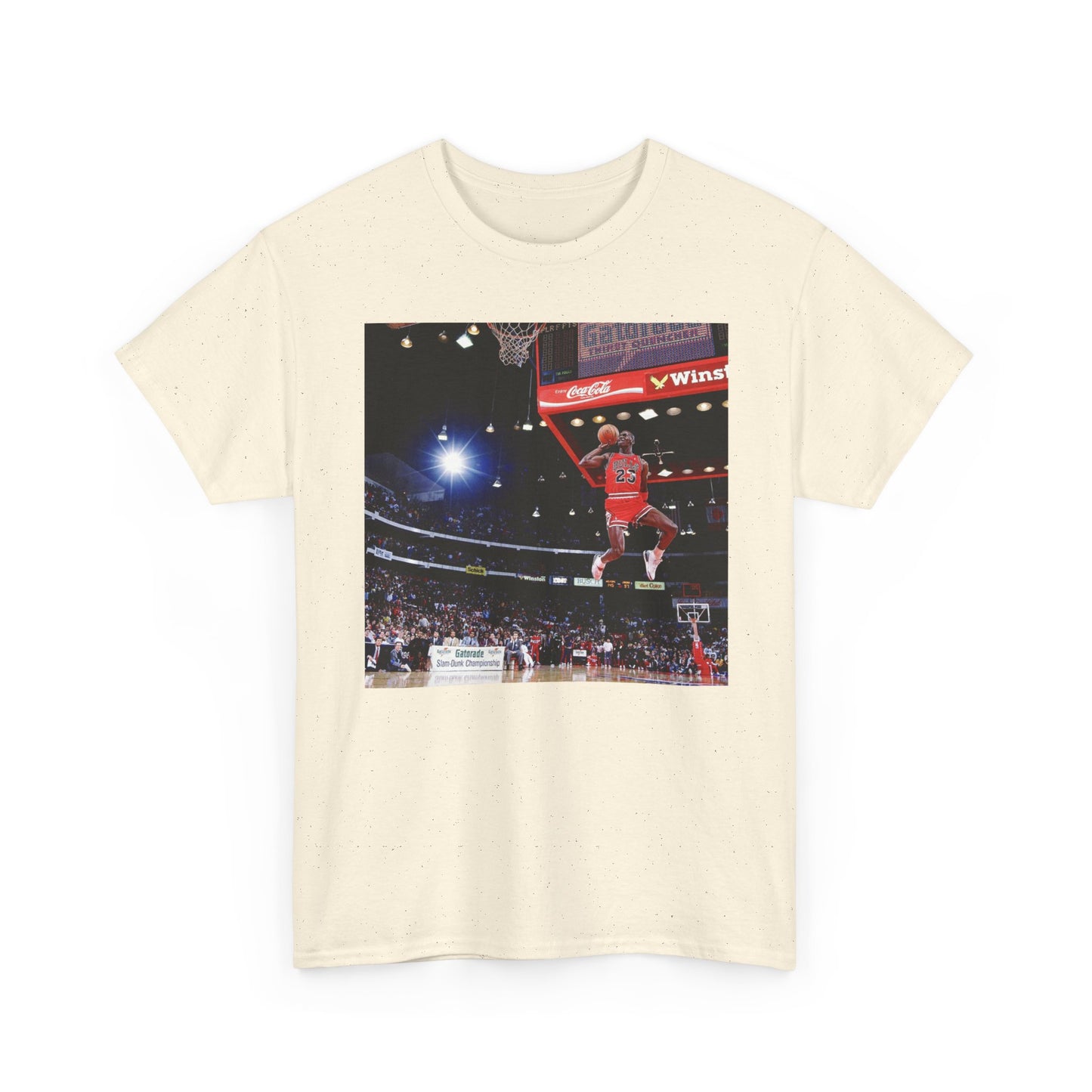 Michael Jordan Graphic T Shirt Retro Dunk Contest Unisex Heavy Cotton Tee